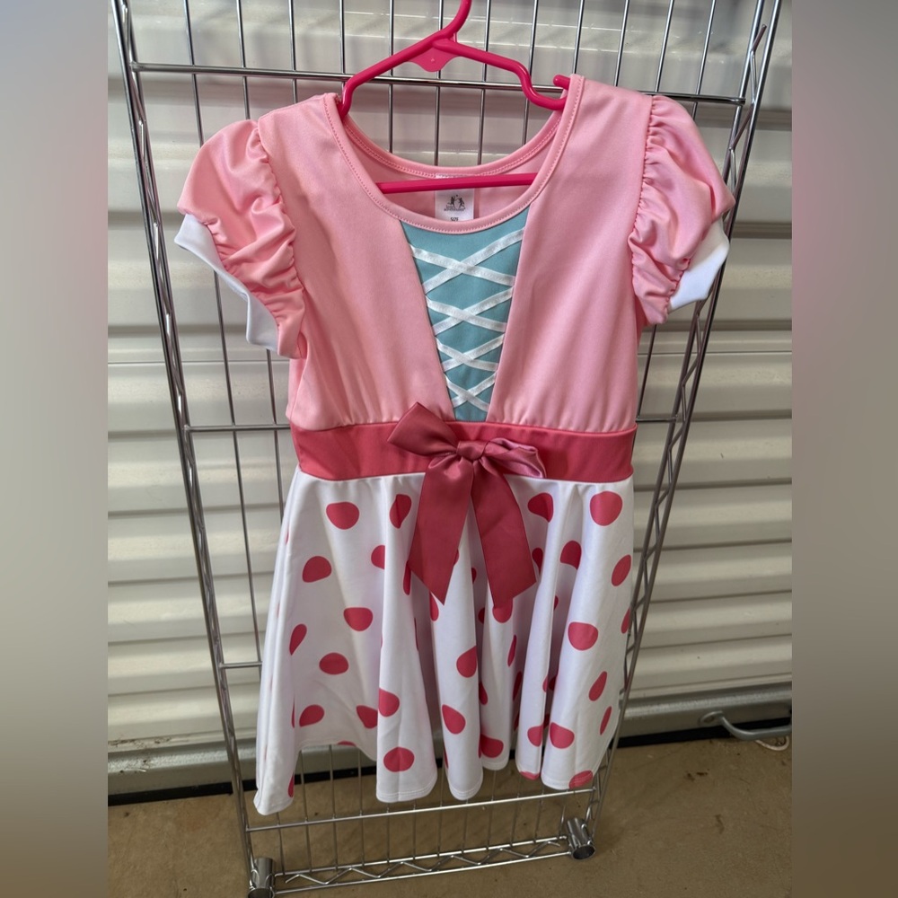Little Adventures Girls Bo Peep Twirl Dress - Size 4 - Like New!!